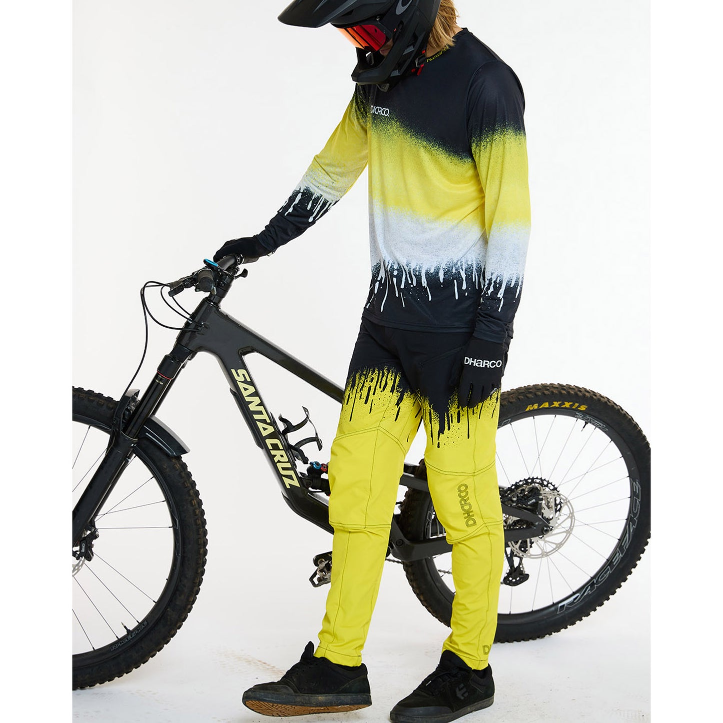 Pantalon DHARCO GRAVITY ACID RAIN Noir/Jaune
