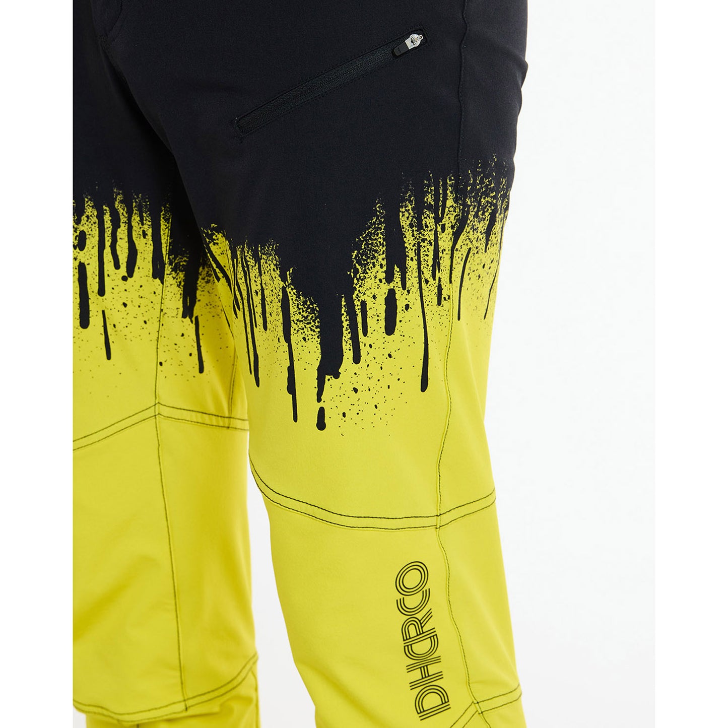 Pantalon DHARCO GRAVITY ACID RAIN Noir/Jaune