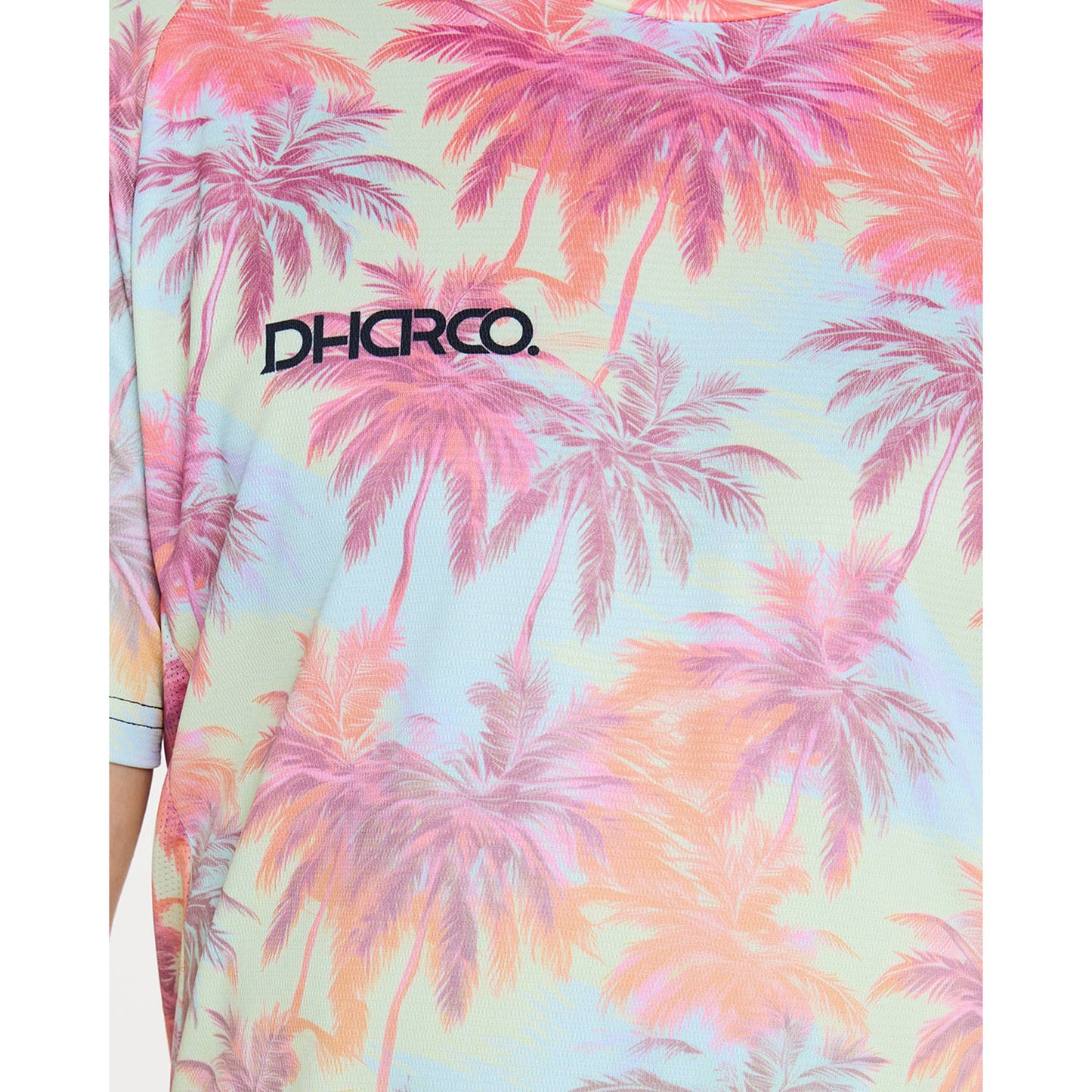 Maillot DHARCO HIGHBALL Manches Courtes Rose/Bleu