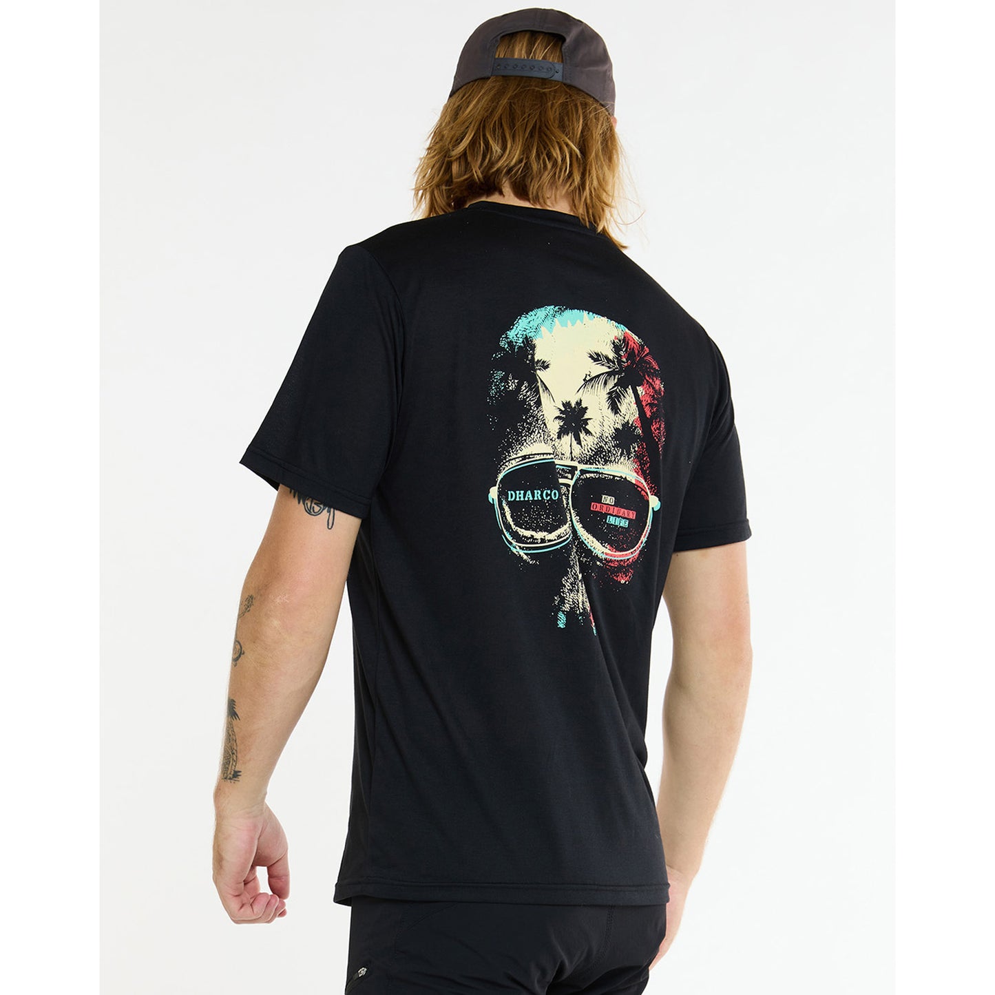 Maillot TECH TEE DHARCO EDDIE Manches Courtes Noir