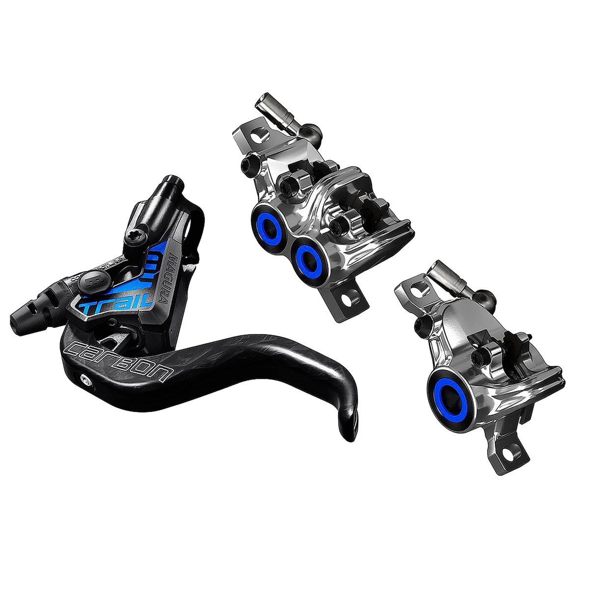 Paire de Freins MAGURA MT TRAIL SL Sans Disque Noir/Chrome