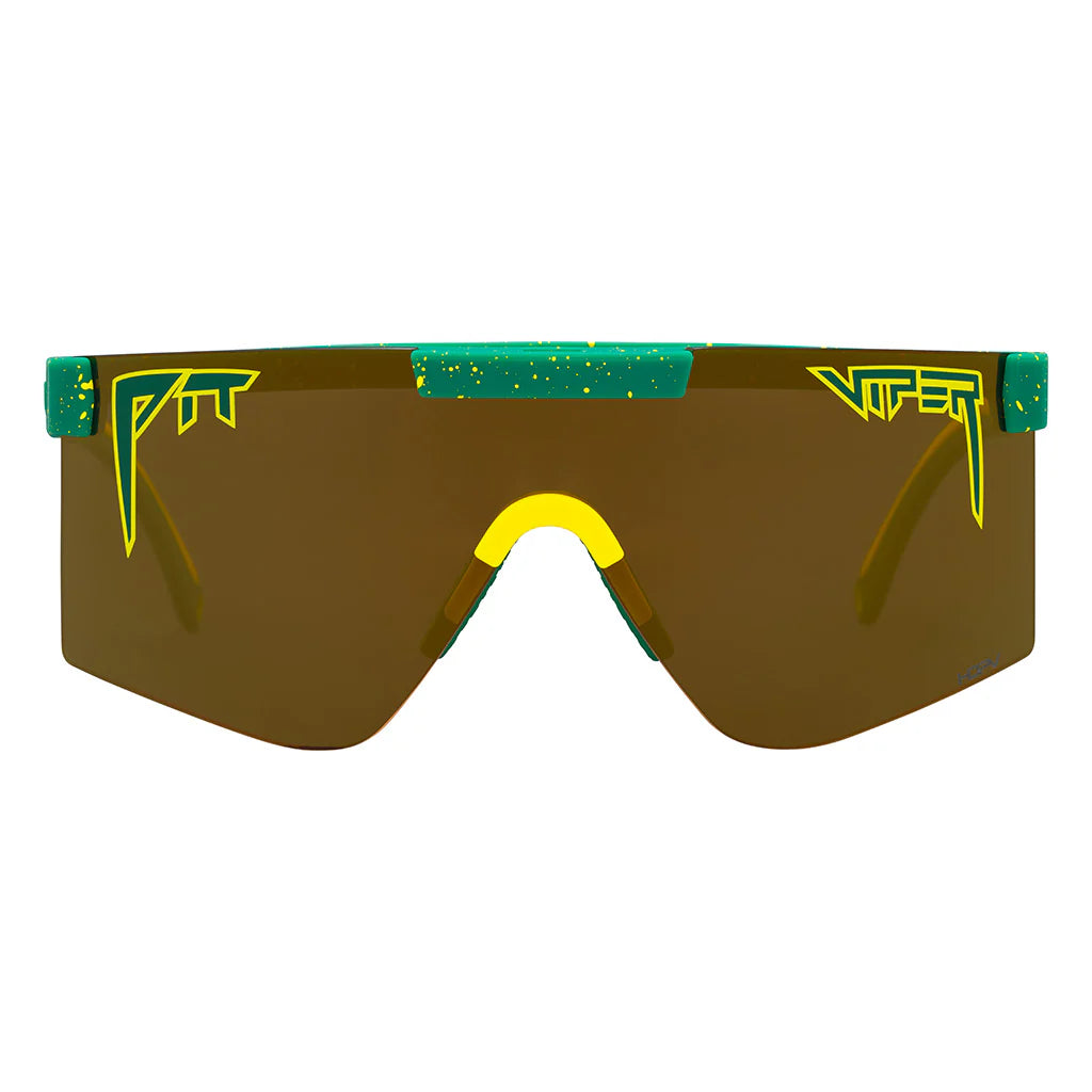 Lunettes PIT VIPER THE STRAYA ORIGINAL 2.0 WIDE HDPV Polarisée Gold
