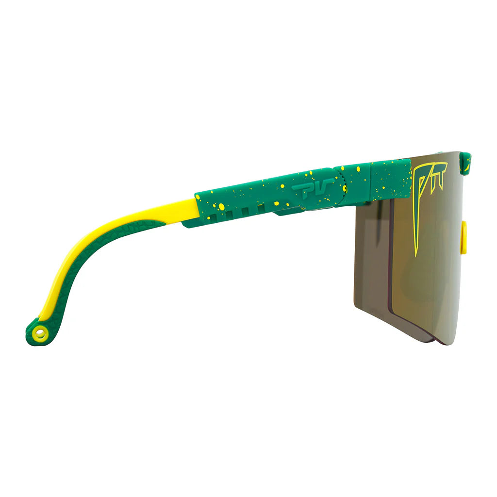 Lunettes PIT VIPER THE STRAYA ORIGINAL 2.0 WIDE HDPV Polarisée Gold