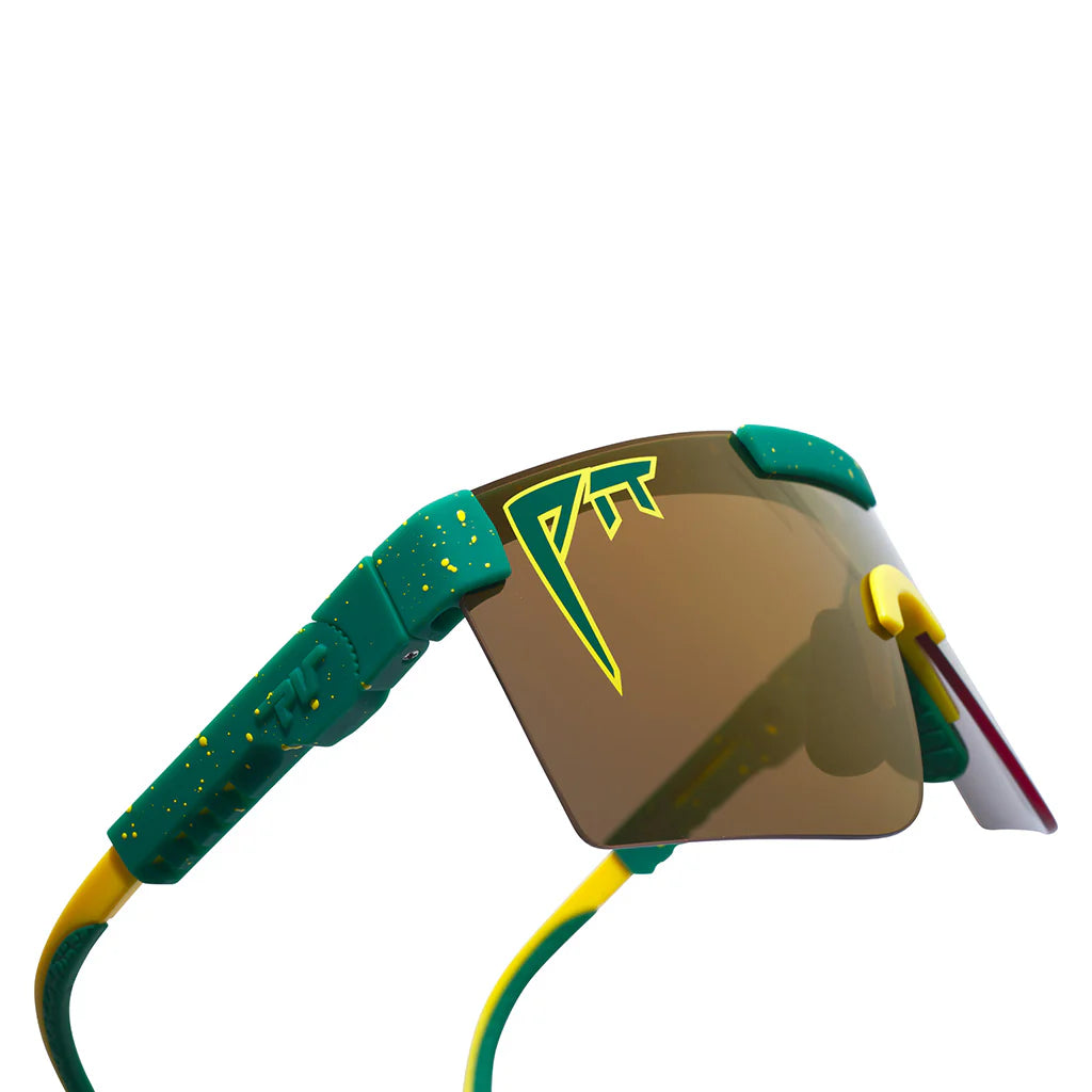 Lunettes PIT VIPER THE STRAYA ORIGINAL 2.0 WIDE HDPV Polarisée Gold