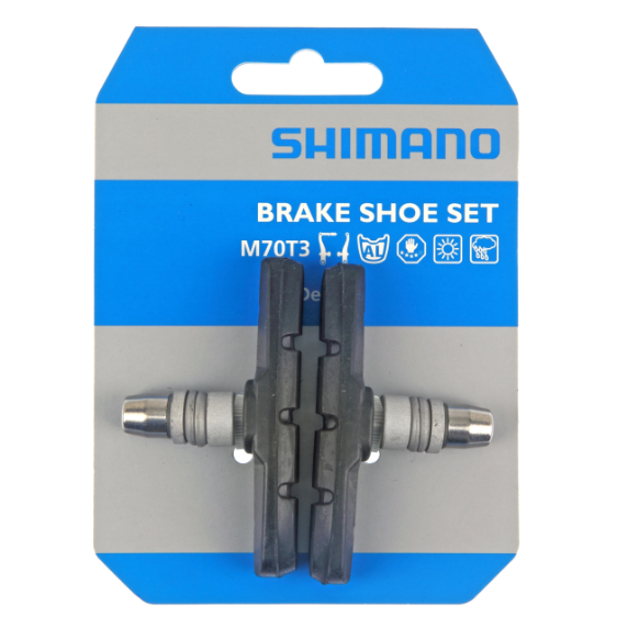 Paire de Patins de Freins SHIMANO M70T3 V-Brake