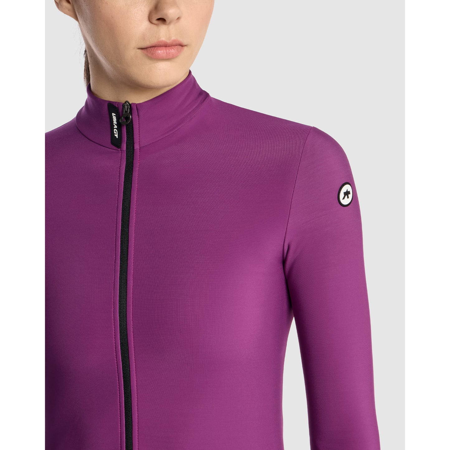 Maillot ASSOS UMA GT SPRING FALL C2 Manches Longues Femme Alchemy Purple