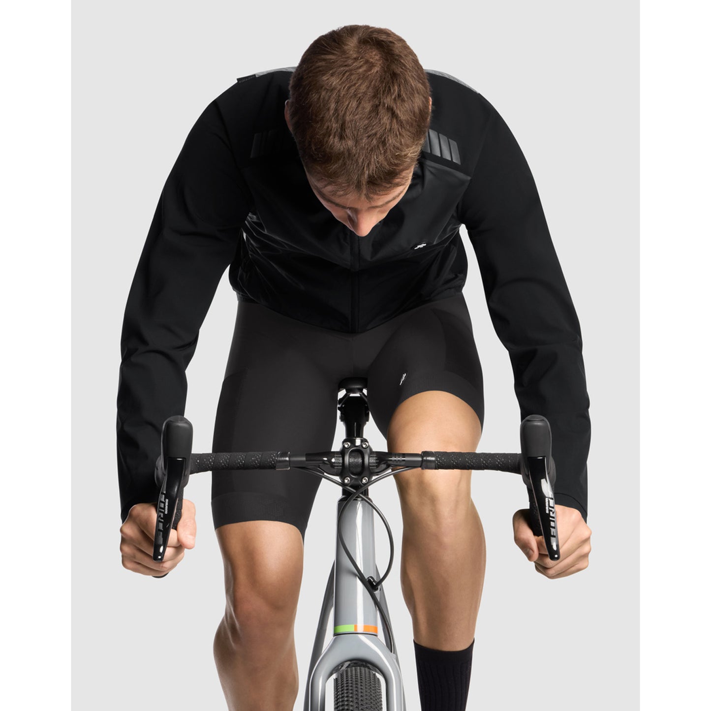 Veste ASSOS TACTICA STEINADLER SHELL T5 Noir