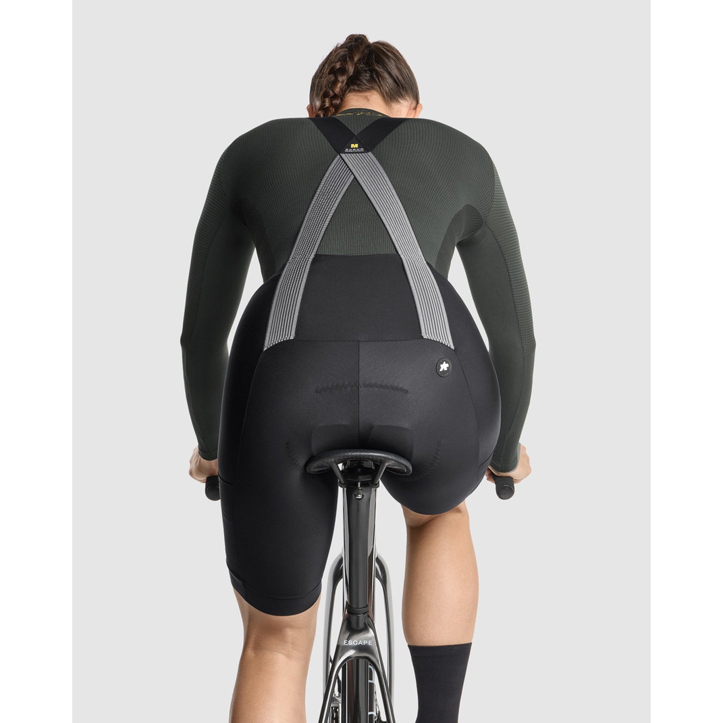 Cuissard Court à Bretelles ASSOS TACTICA SPRING FALL T5 Femme Noir
