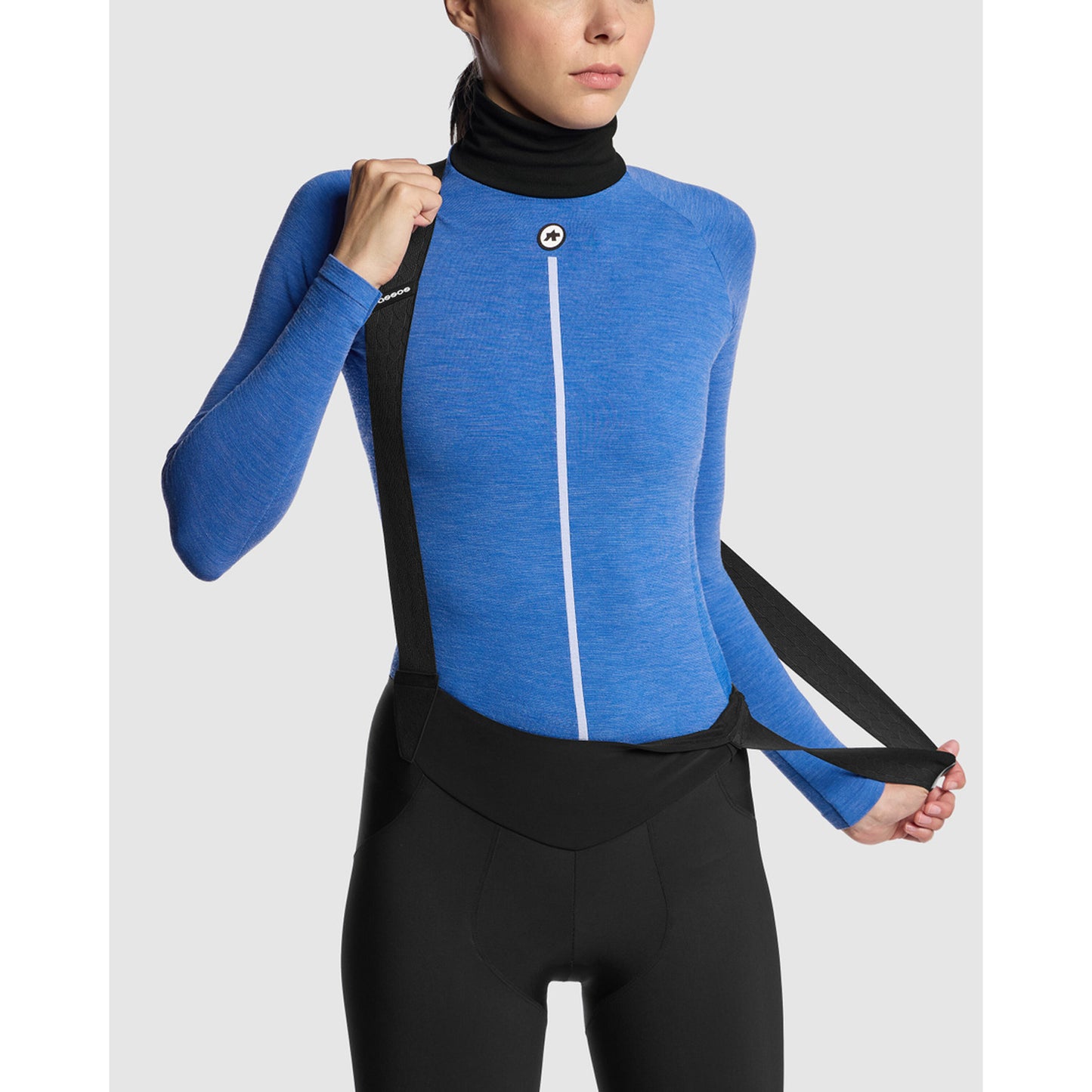 Sous-Vêtement ASSOS ULTRAZ WINTER SKIN P1 Manches Longues Femme Calypso Blu