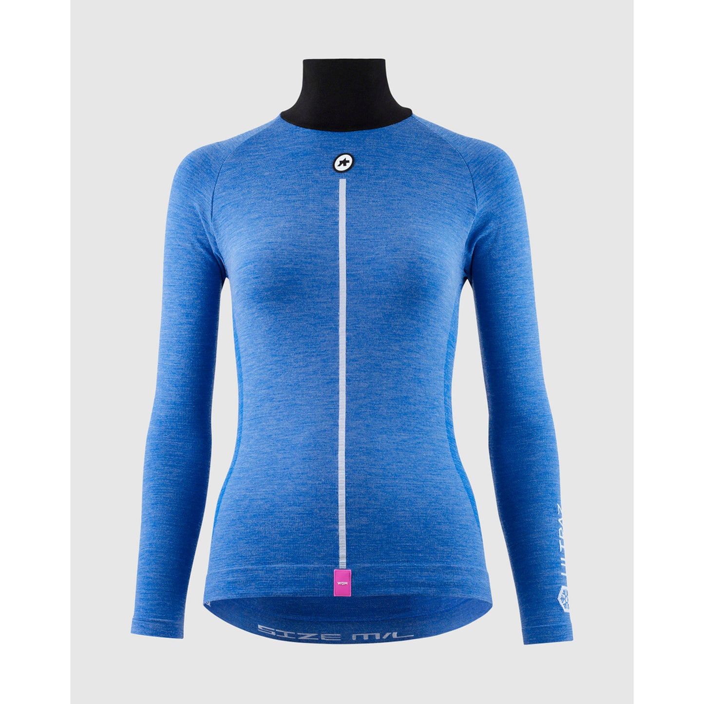 Sous-Vêtement ASSOS ULTRAZ WINTER SKIN P1 Manches Longues Femme Calypso Blu