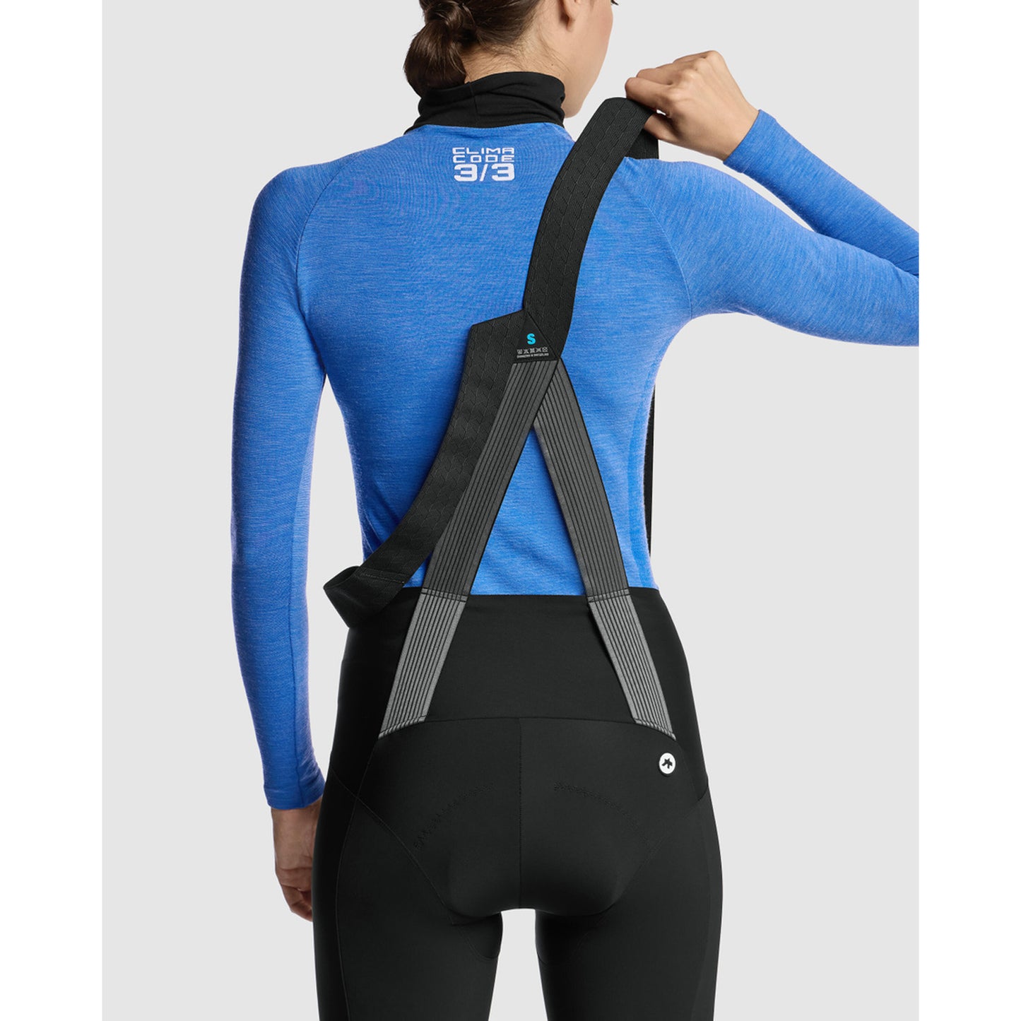 Sous-Vêtement ASSOS ULTRAZ WINTER SKIN P1 Manches Longues Femme Calypso Blu