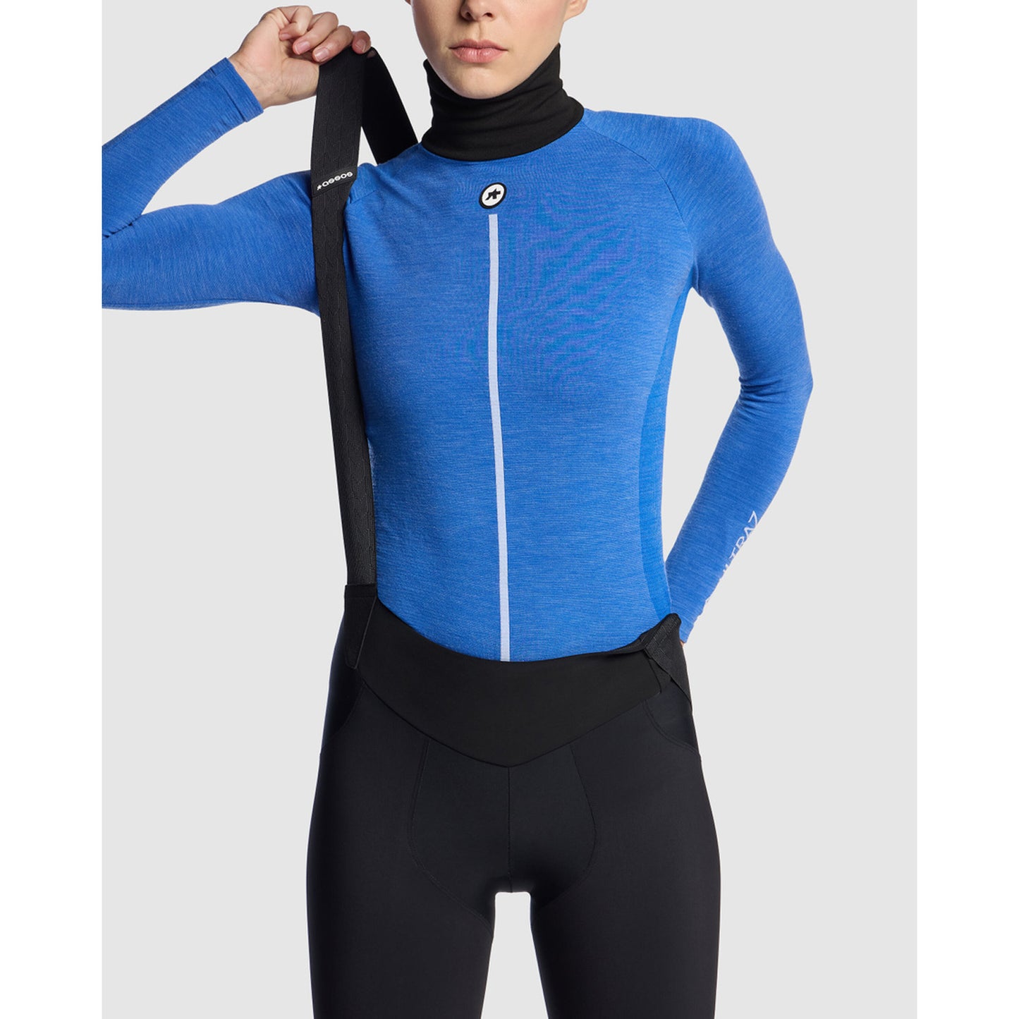 Sous-Vêtement ASSOS ULTRAZ WINTER SKIN P1 Manches Longues Femme Calypso Blu
