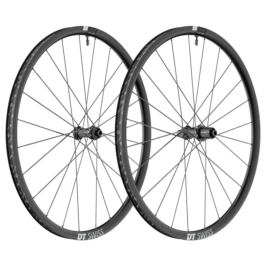 Paire de Roues DT SWISS GR 1600 SPLINE 25 DISC Tubeless Ready (Center Lock)