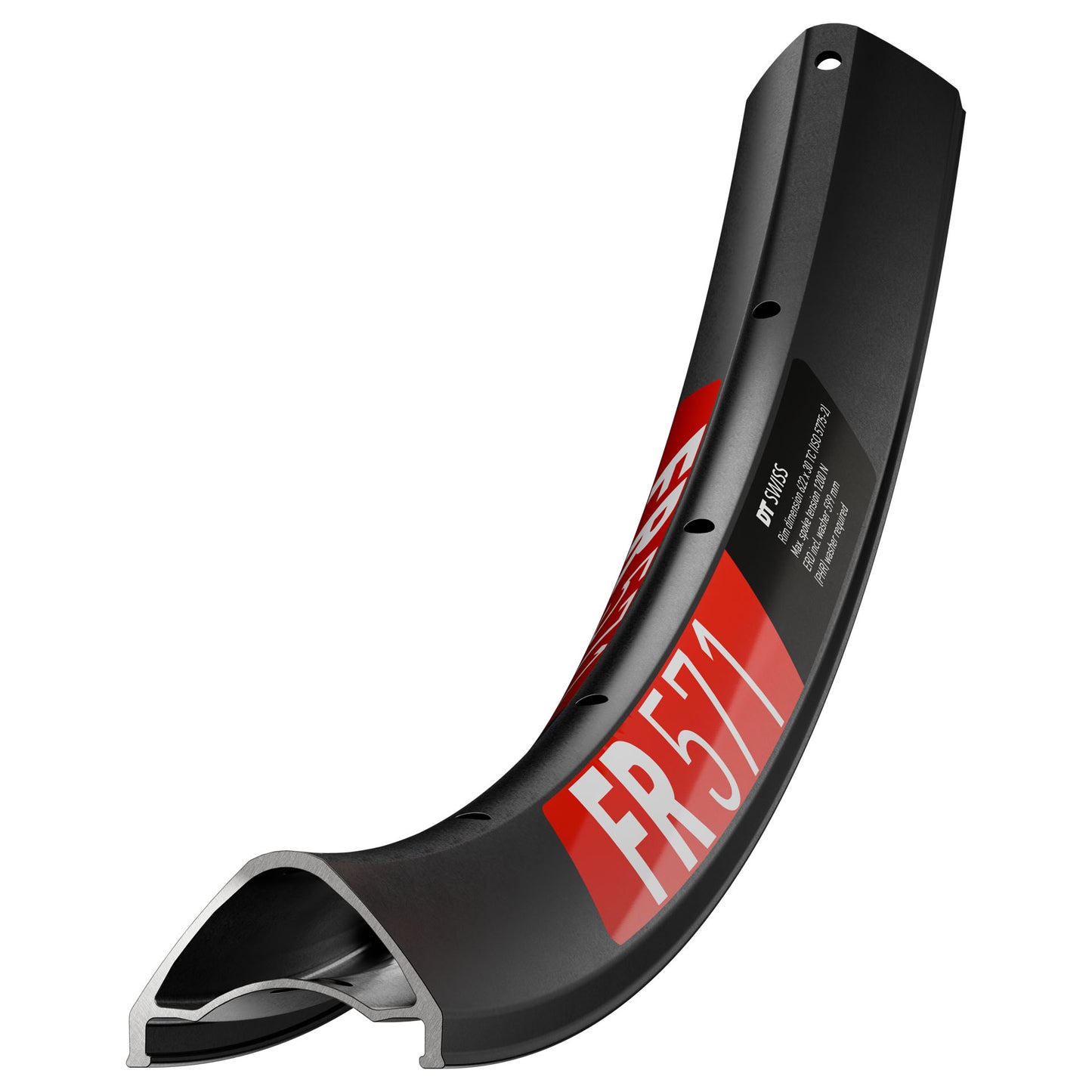 Jante DT SWISS FR 571 27.5'' 30 mm Noir