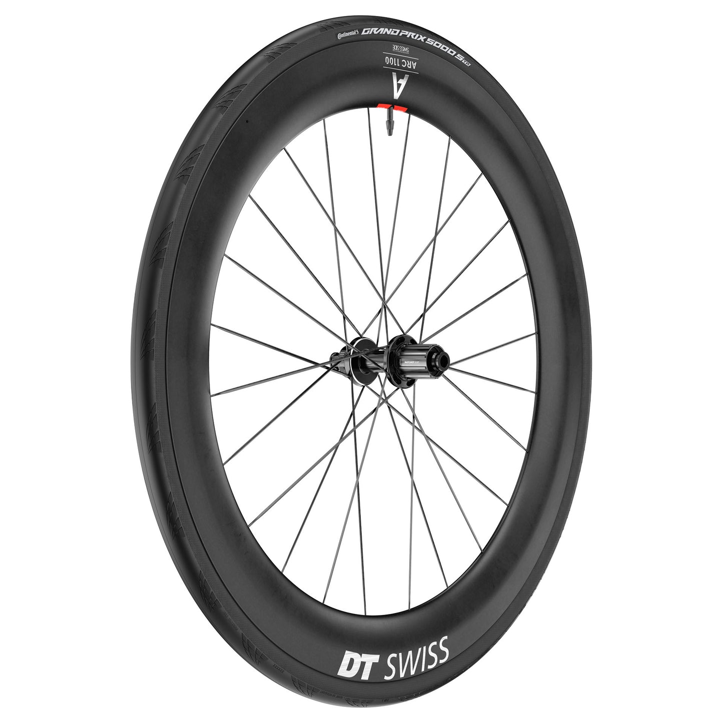 Paire de Roues DT SWISS ARC 1100 DICUT WTS 65 Tubeless Ready (Center Lock)