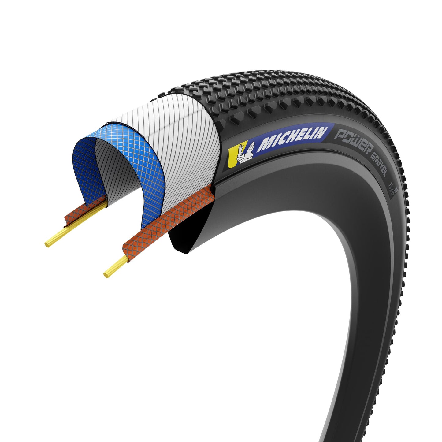 Pneu MICHELIN POWER GRAVEL Competition Line 700x33c Tubeless Ready Noir