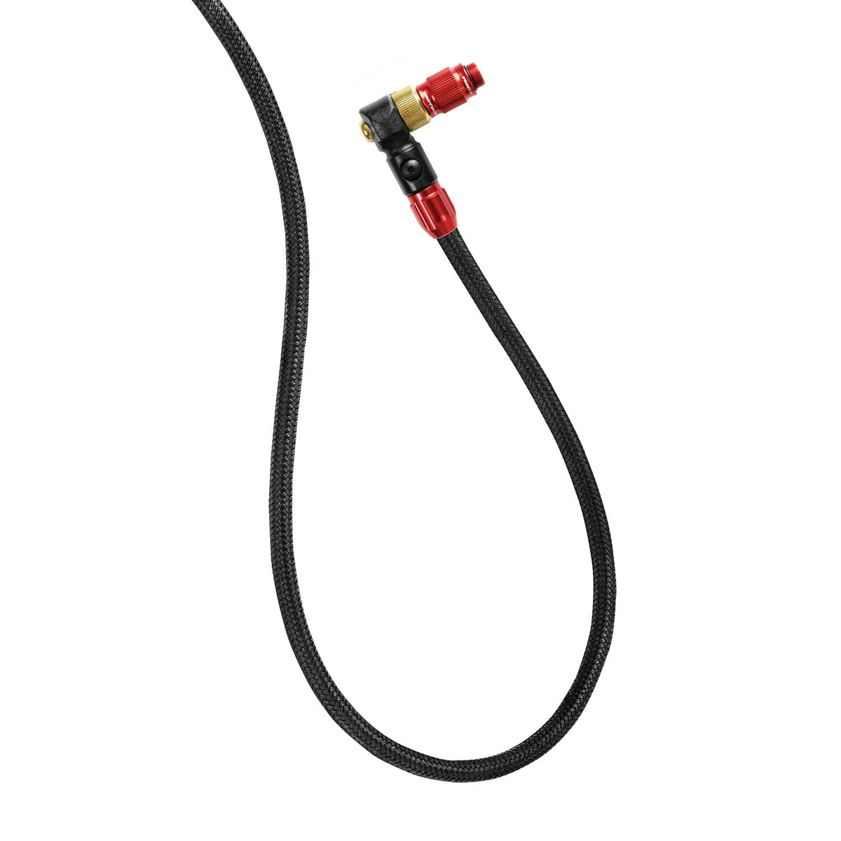 Durite LEZYNE Nylon Tressée ABS1 Pro Chuck Rouge Brillant (Pompes à Pied)