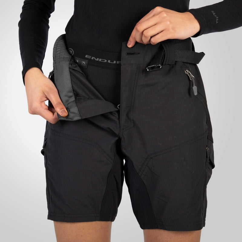 Short ENDURA HUMMVEE Femme Noir 2025