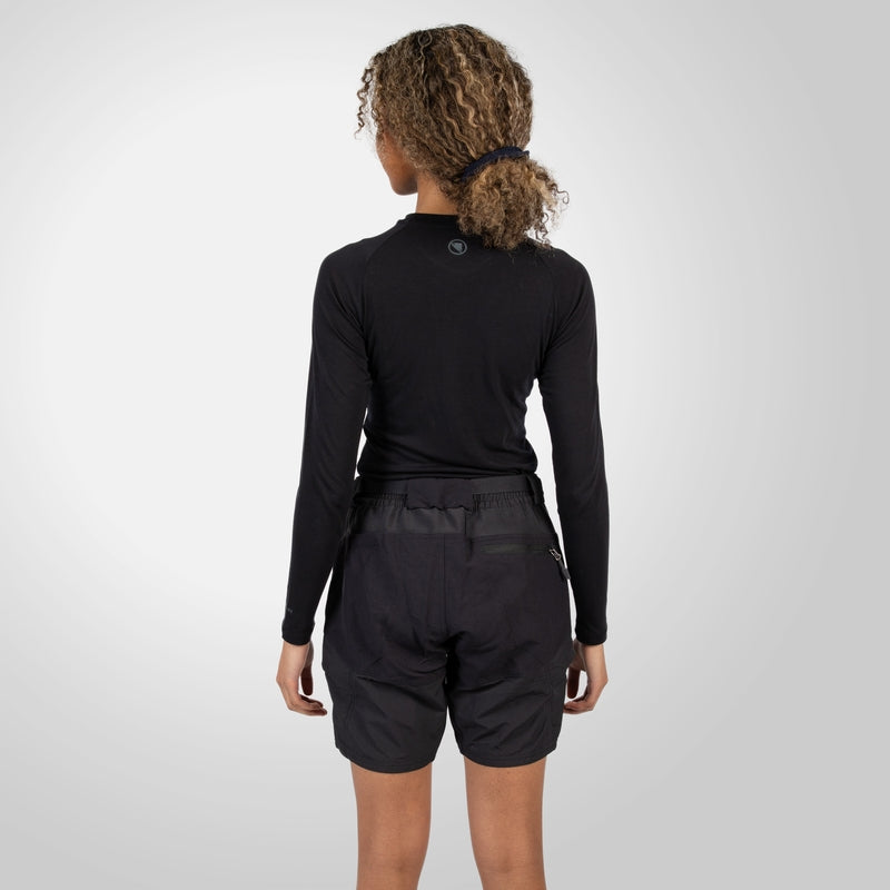 Short ENDURA HUMMVEE Femme Noir 2025