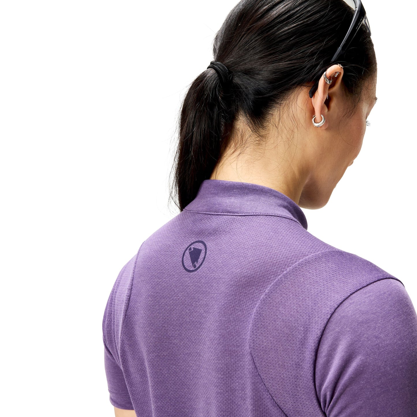 Maillot ENDURA LOOP Femme Manches Courtes Violet 2025