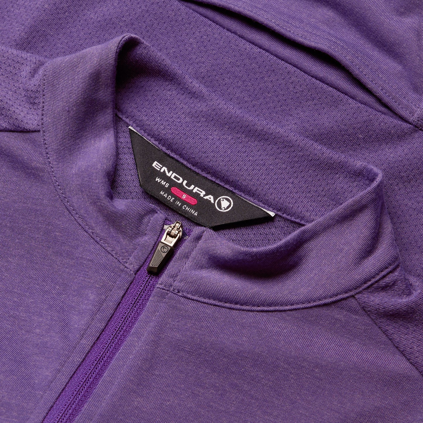 Maillot ENDURA LOOP Femme Manches Courtes Violet 2025