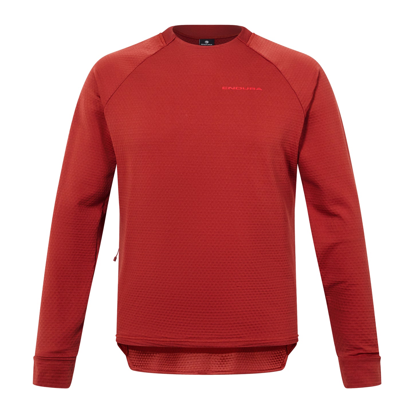 Maillot ENDURA SINGLETRACK FLEECE Manches Longues Brique