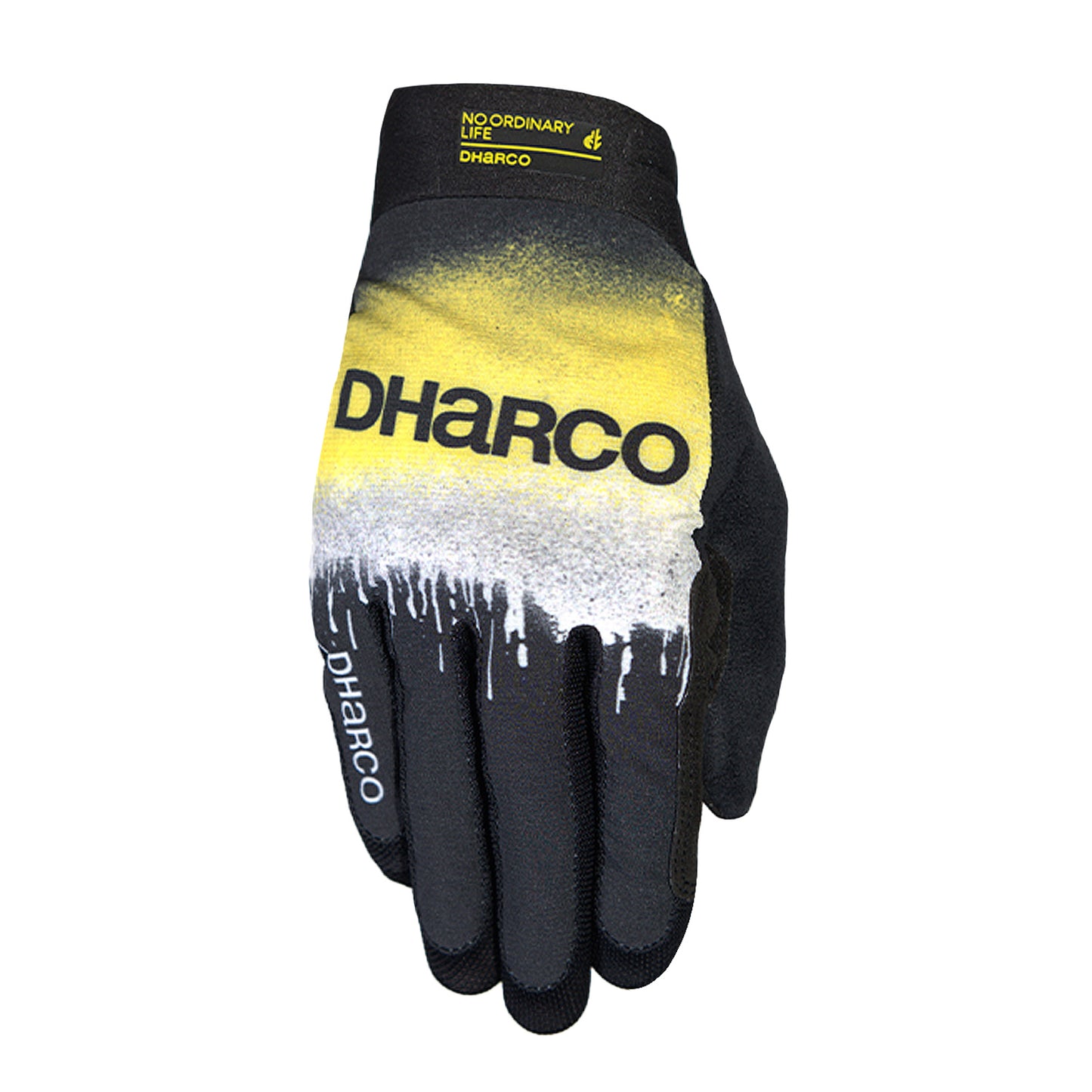 Gants DHARCO RACE ACID RAIN Noir/Jaune