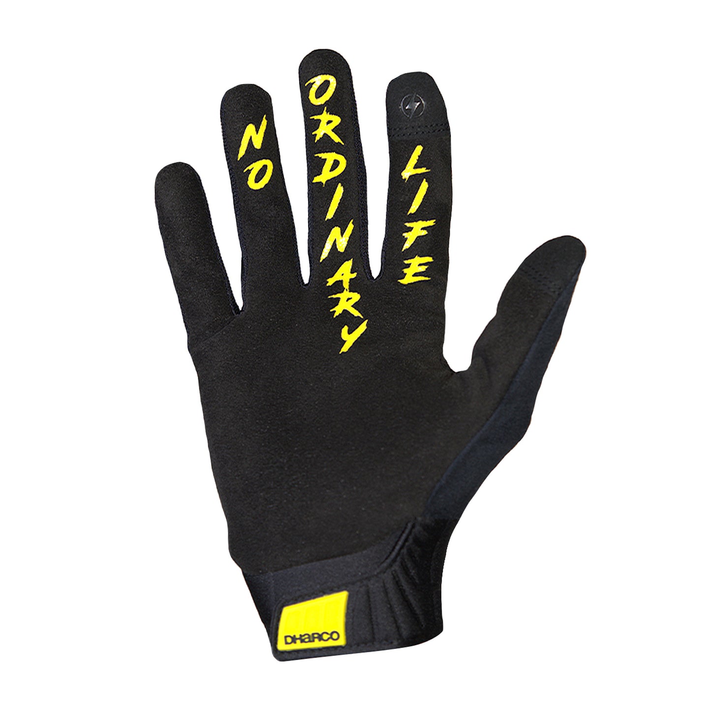 Gants DHARCO RACE ACID RAIN Noir/Jaune