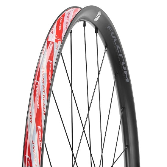 Paire de Roues FULCRUM RAPID RED AL 700c Tubless Ready (Center Lock)