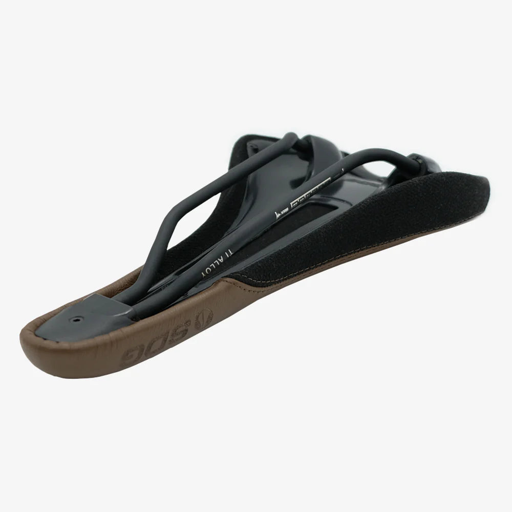 Selle SDG RADAR MTN Rails Titane-Alu Marron/Noir