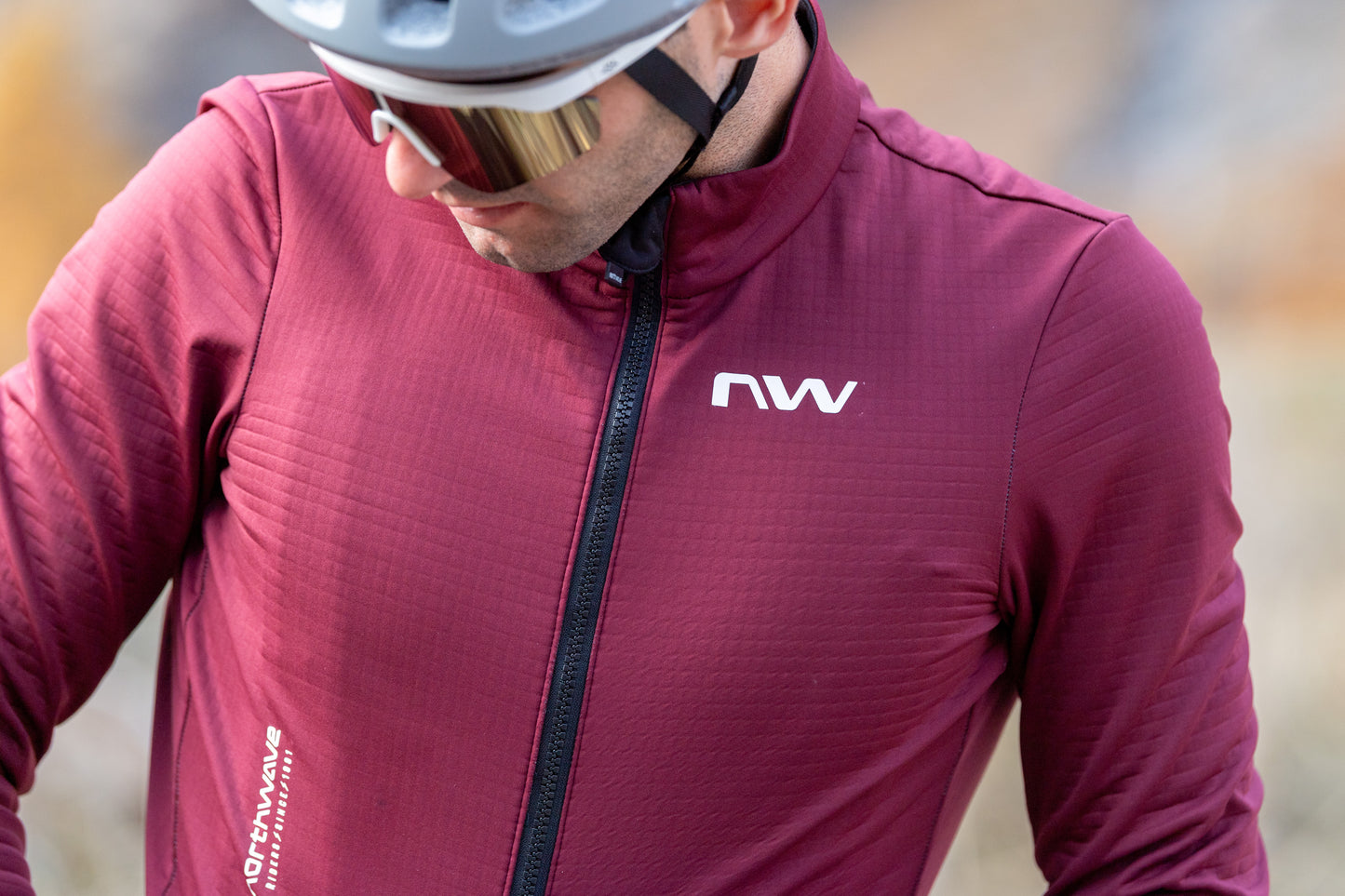 Veste NORTHWAVE BLADE LIGHT JACKET Bordeaux