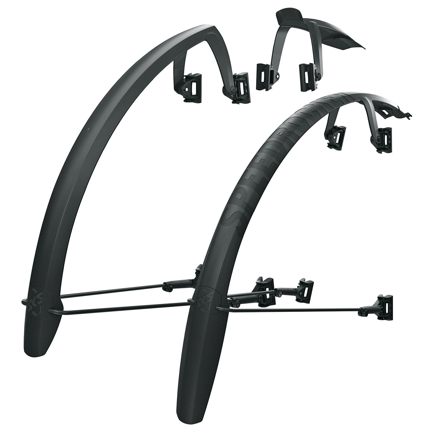 Omabeta ensemble de garde-boue de vélo à couverture complète 1 paire de Omabeta ensemble de garde-boue de vélo à couverture complète 1 paire de