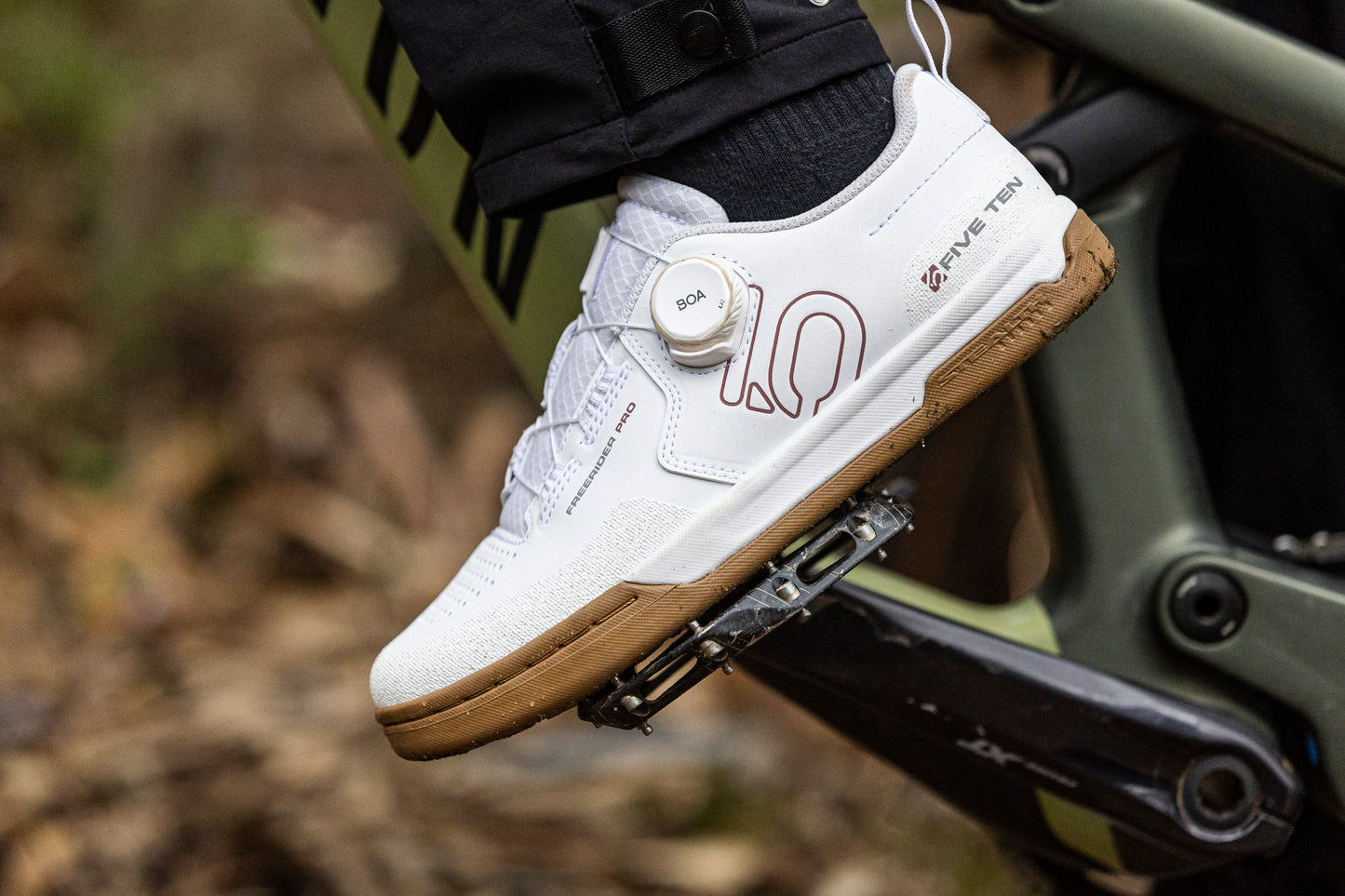 Chaussures VTT ADIDAS FIVE TEN FREERIDER PRO BOA Blanc