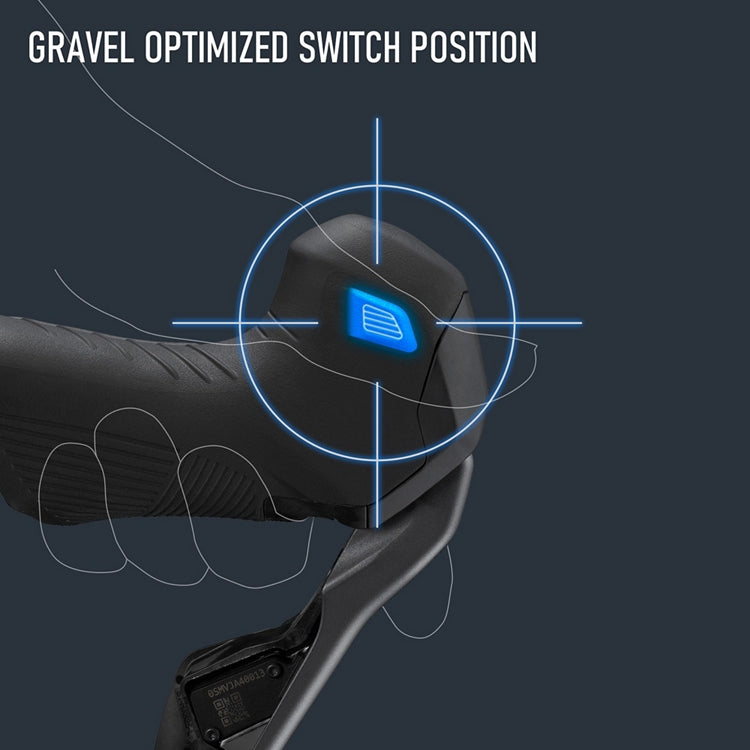 Levier Droit et Etrier Arrière SHIMANO GRX RX825 12V