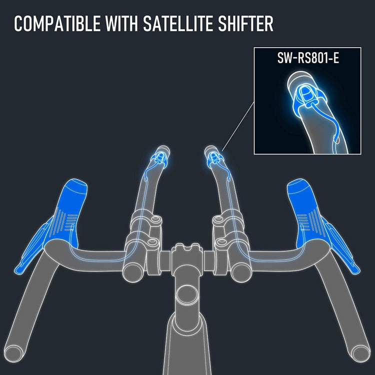 Levier Droit et Etrier Arrière SHIMANO GRX RX825 12V