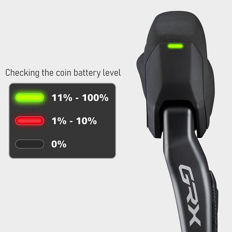 Levier Droit et Etrier Arrière SHIMANO GRX RX825 12V