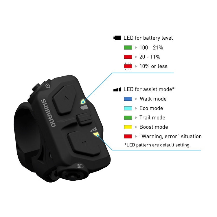 Télécommande SHIMANO SW-EN600 Gauche (collier 35/31,8mm)