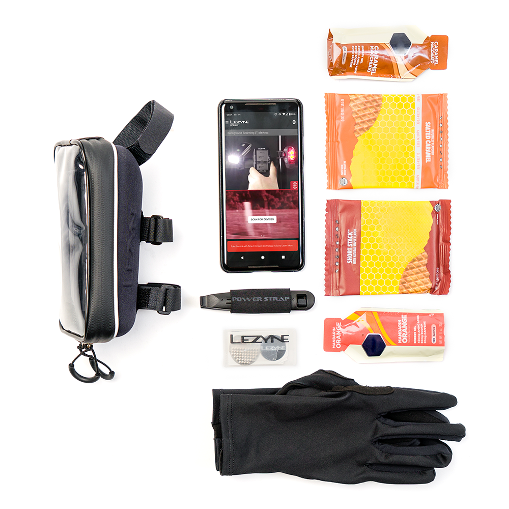 Sacoche de Cadre LEZYNE SMART ENERGY CADDY XL Top Tube Noir