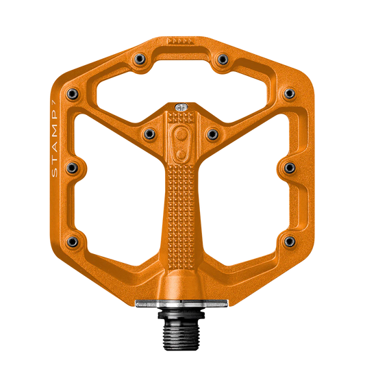 Pédales Plates CRANKBROTHERS STAMP 7 Small Orange