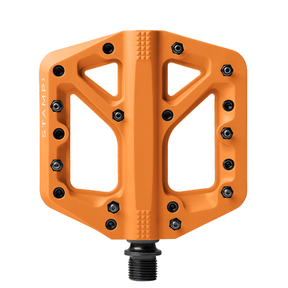 Pédales Plates CRANKBROTHERS STAMP 1 Small Orange