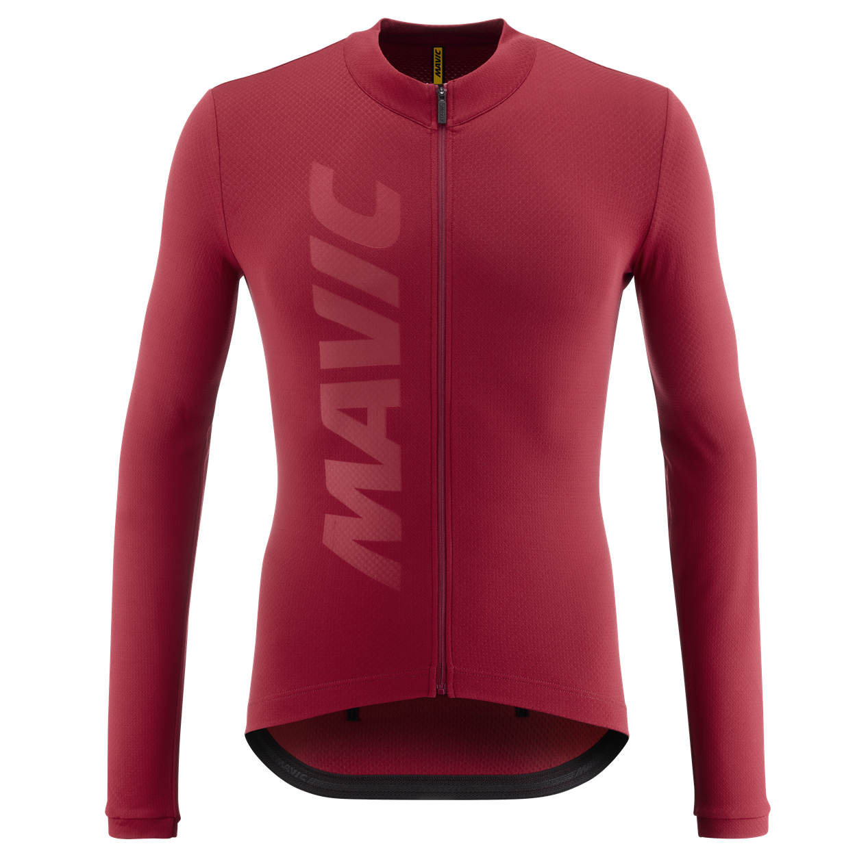 Maillot MAVIC AKSIUM THERMO Manches Longues Bordeaux
