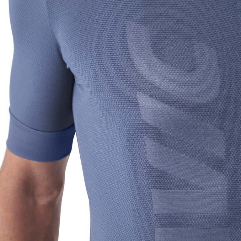Maillot MAVIC AKSIUM Manches Courtes Bleu