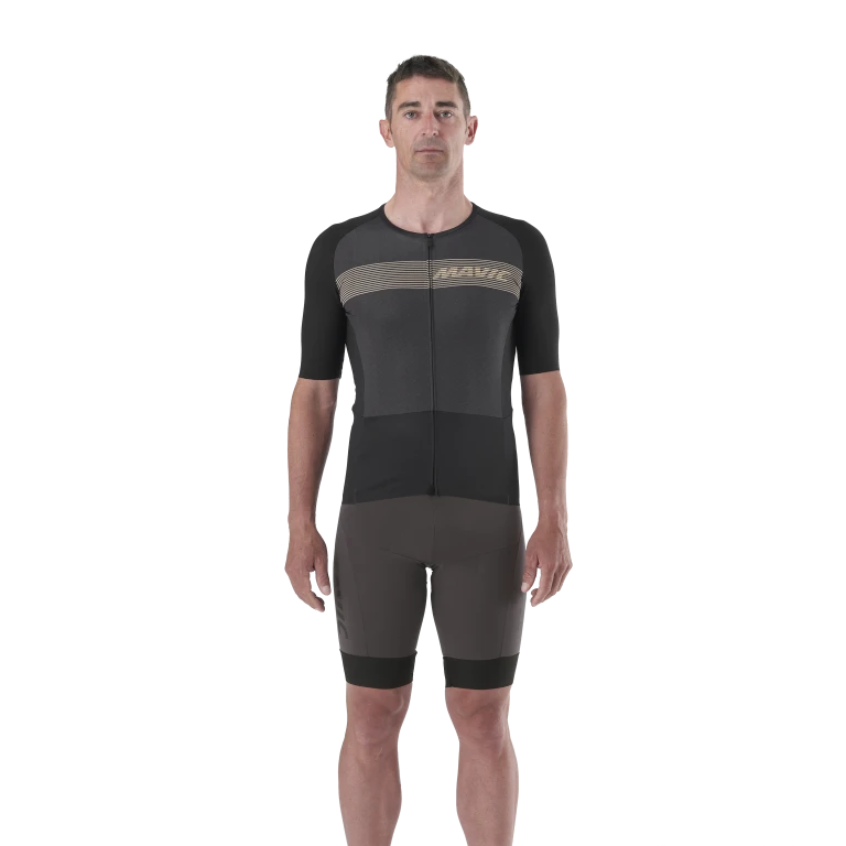 Maillot MAVIC COSMIC Manches Courtes Noir