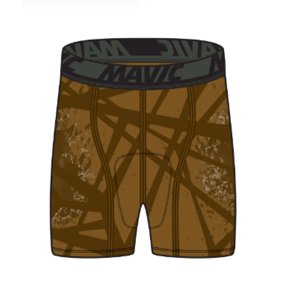 Sous-Short MAVIC TRAIL Graphic Marron