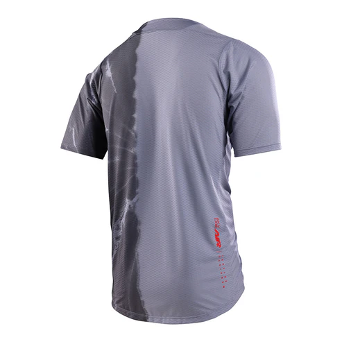 Maillot TROY LEE DESIGNS SKYLINE AIR Manches Courtes Gris