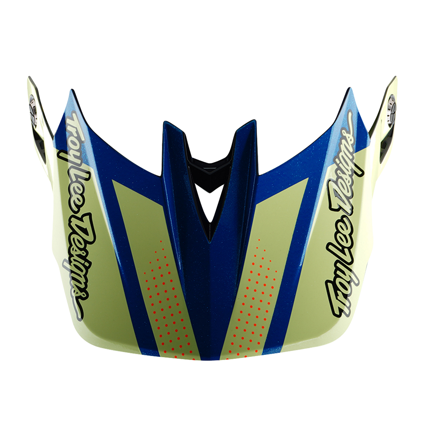 Casque VTT TROY LEE DESIGNS D4 COMPOSITE MIPS Drip Jaune