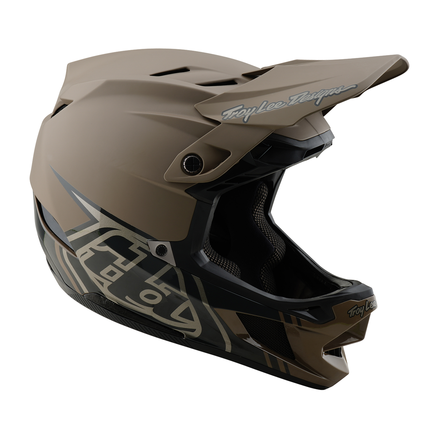 Casque VTT TROY LEE DESIGNS D4 COMPOSITE MIPS Marron