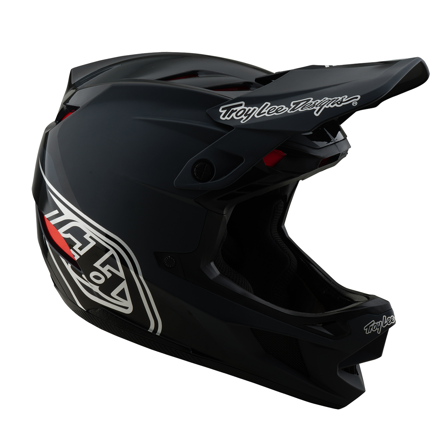 Casque VTT TROY LEE DESIGNS D4 POLYACRYLITE SHADOW Noir 2025
