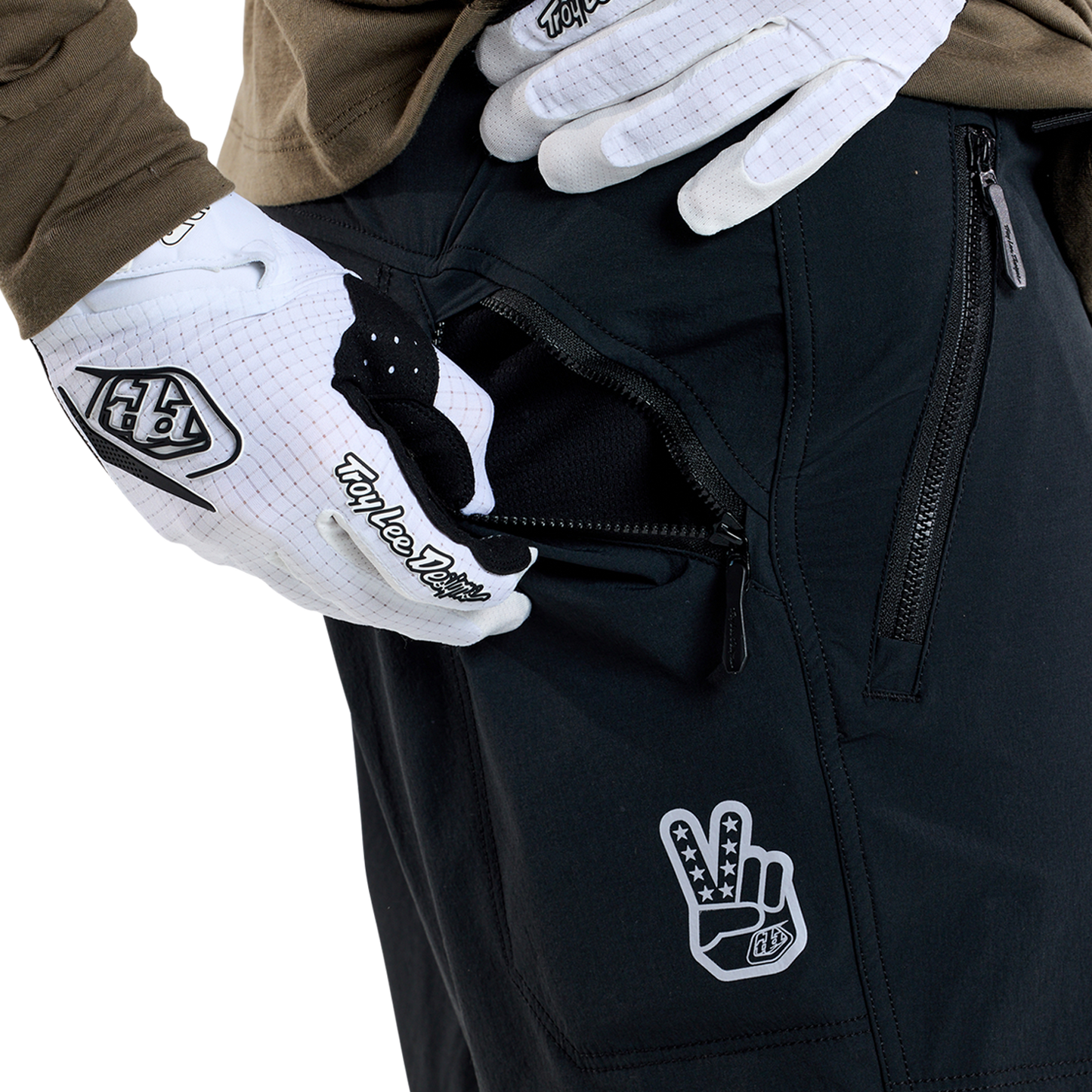 Short TROY LEE DESIGNS SKYLINE TRAIL MONO Noir 2025