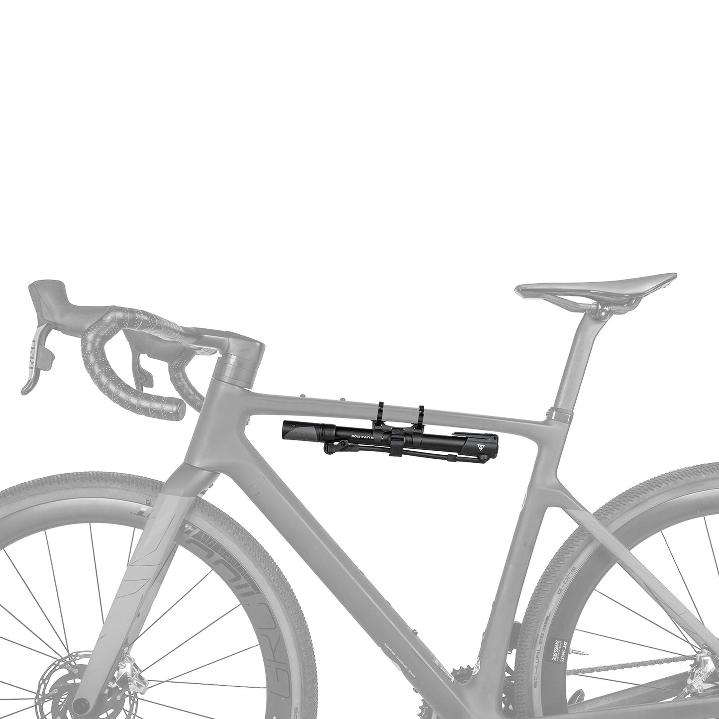 Pompe à Pied Compacte TOPEAK MOUNTAIN MORPH Noir